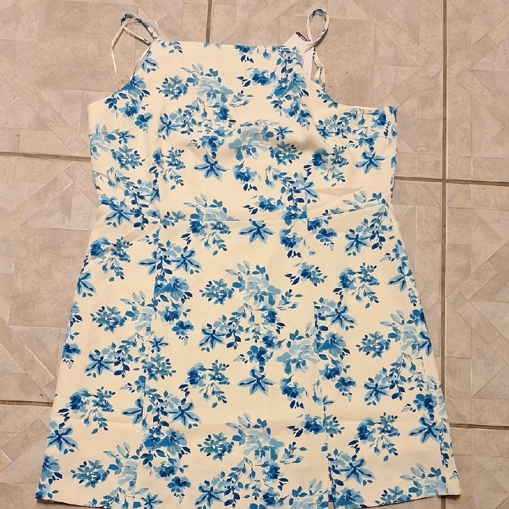 Y French Connection Lined Zipper Sleeveless Dress XXL.  NWT